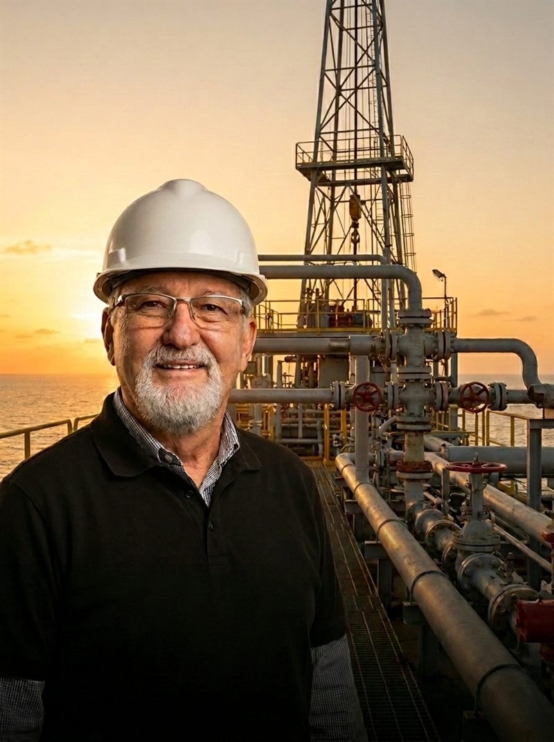 Helio Galvão, especialista em produção de petróleo